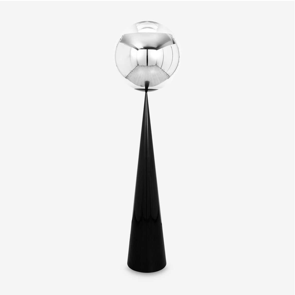 Mirror Ball Cone Fat Floor Lamp