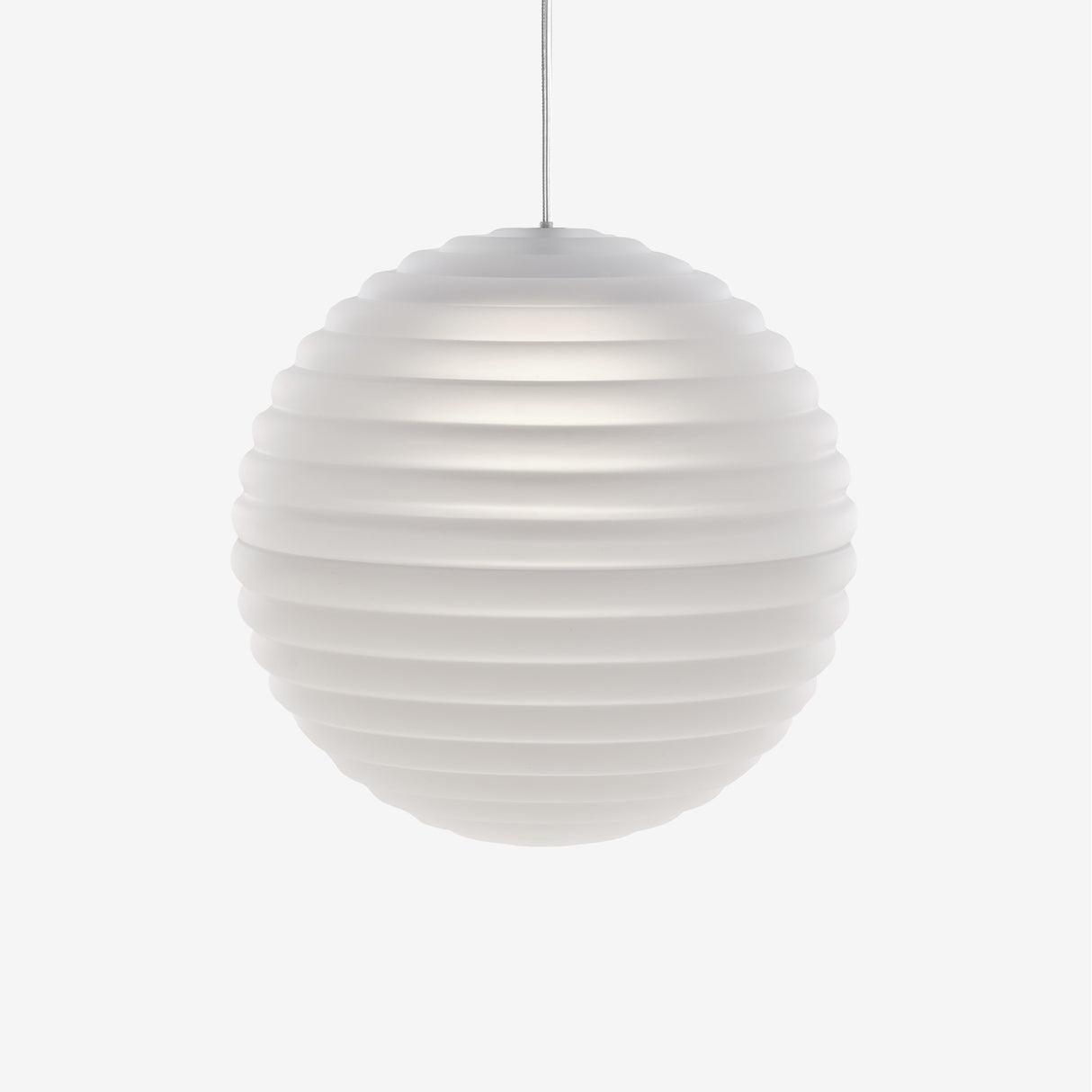 Press Frosted Sphere Pendant