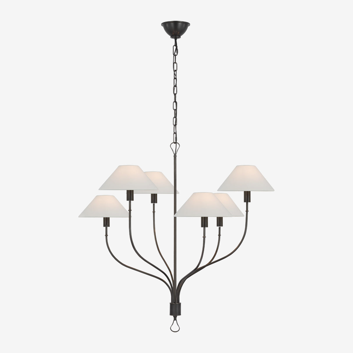 Griffin Large Staggered Tail Chandelier