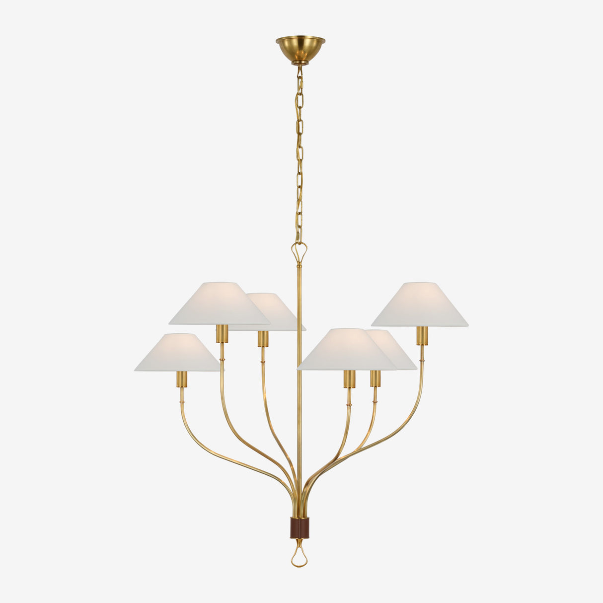 Griffin Large Staggered Tail Chandelier