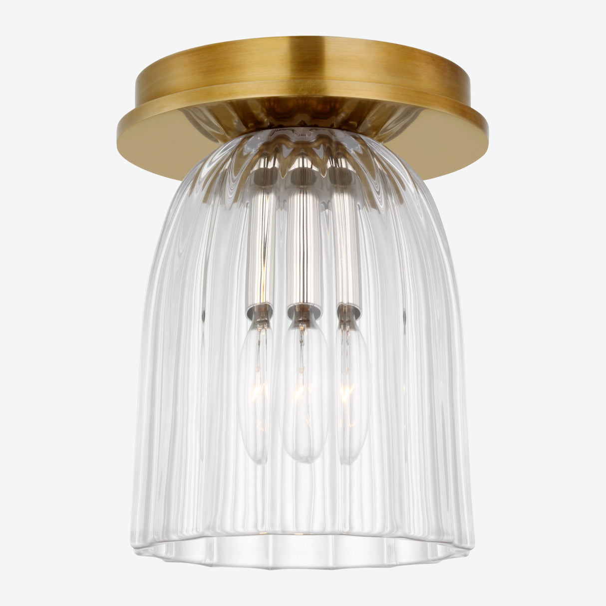 Asalea Solitaire Flush Mount