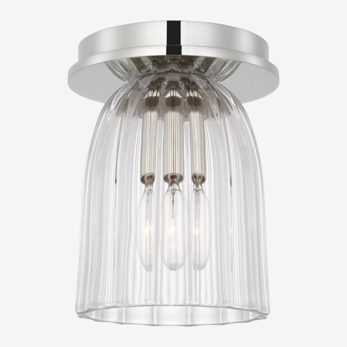 Asalea Solitaire Flush Mount