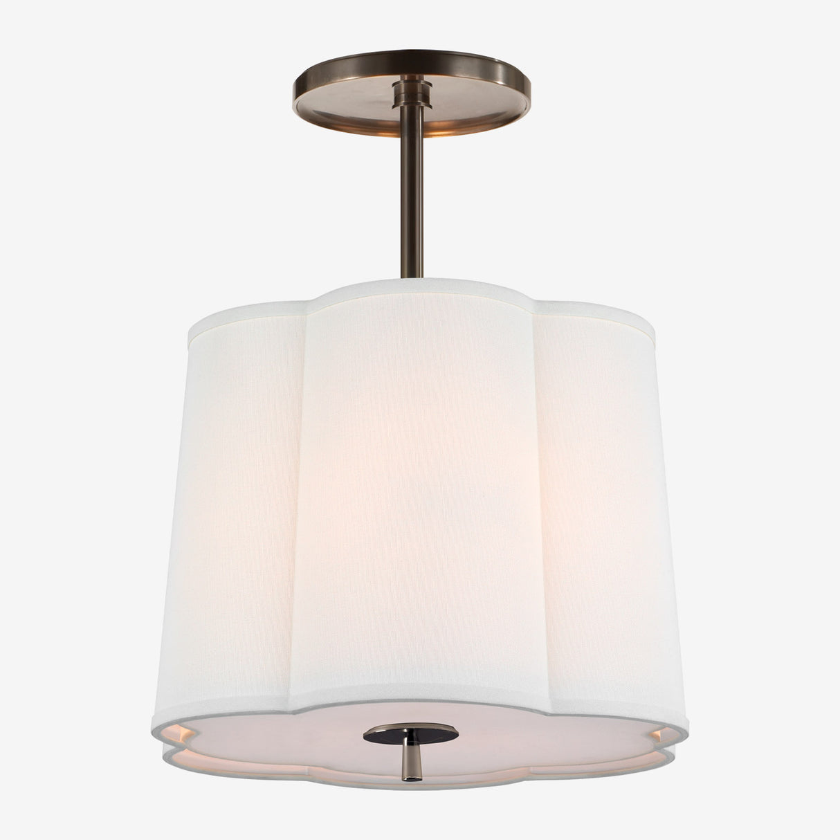 Simple Scallop Hanging Shade