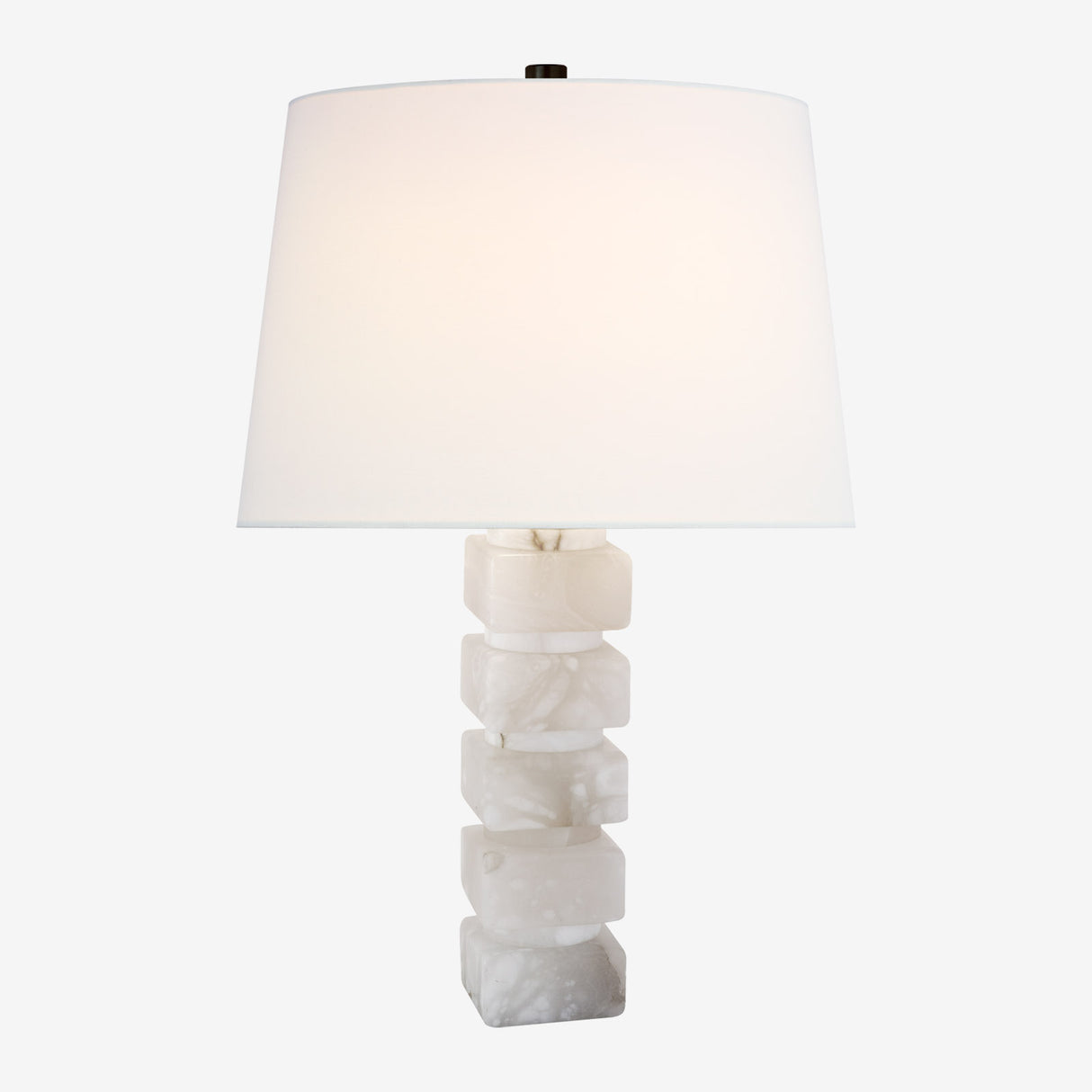 Square Chunky Stacked Table Lamp