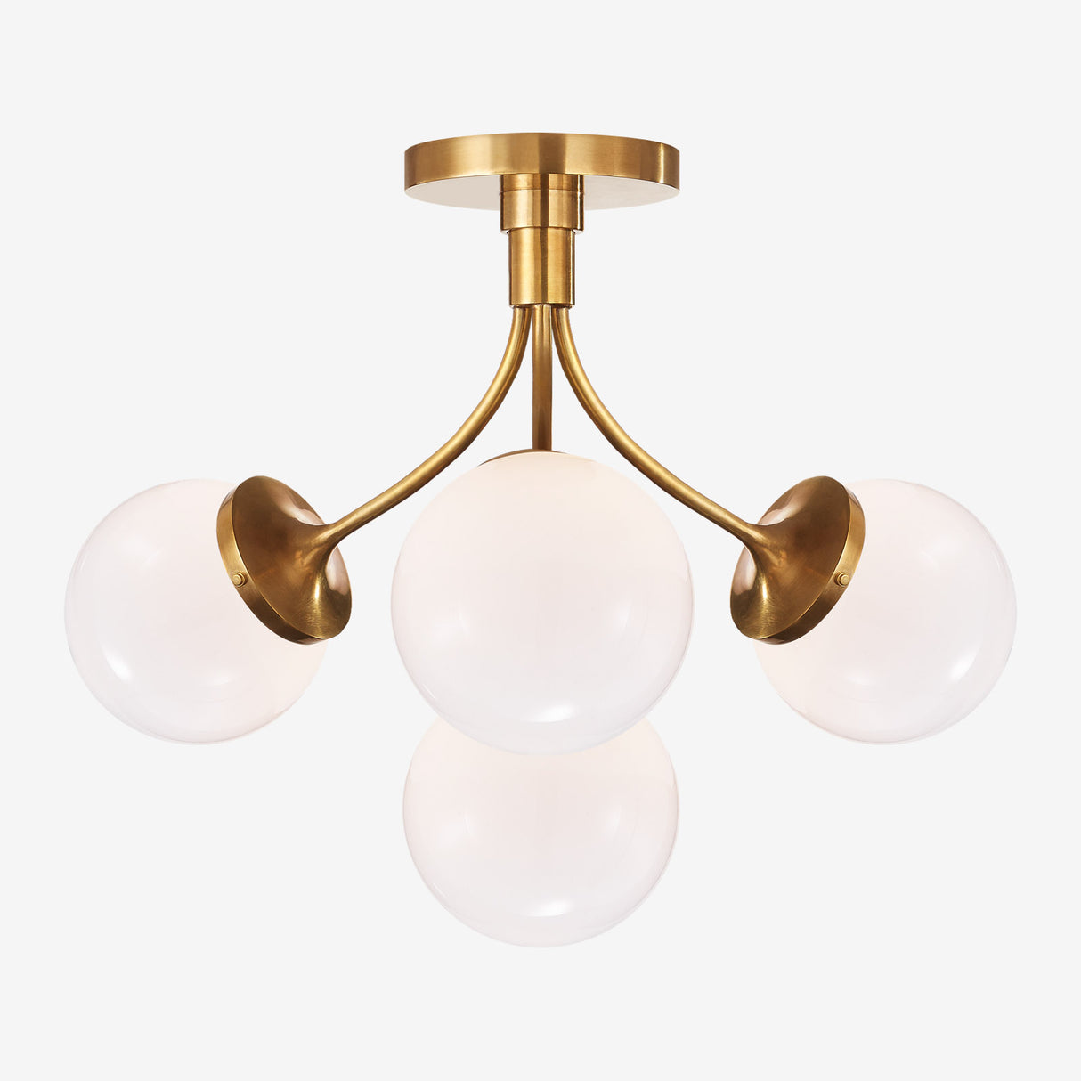 Prescott Medium Semi-Flush Mount