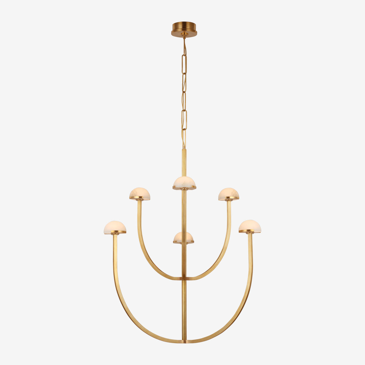 Pedra Large Two-Tier Chandelier
