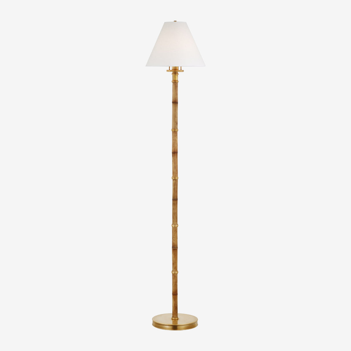 Dalfern Petite Reading Floor Lamp (Parchment Shade)