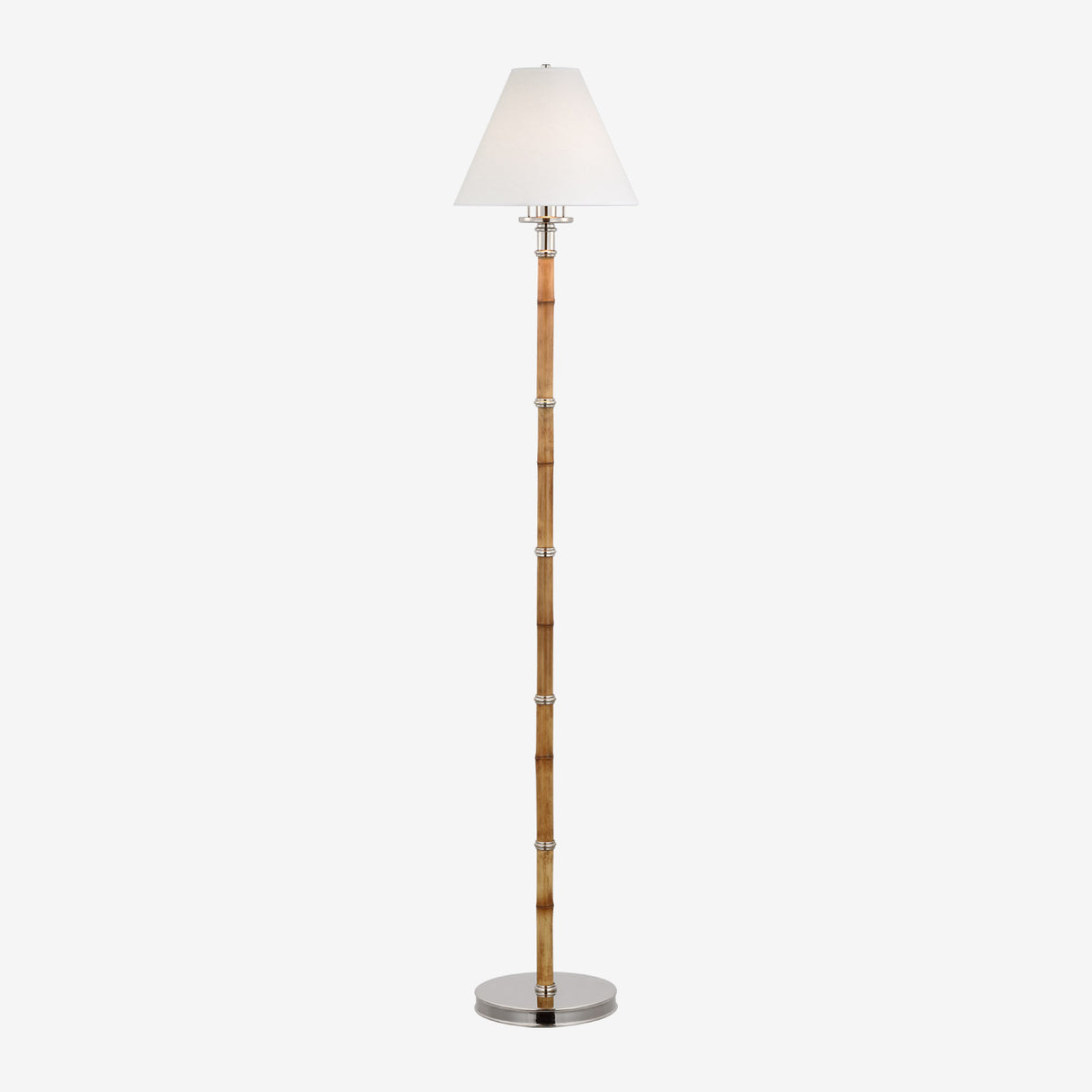 Dalfern Petite Reading Floor Lamp (Parchment Shade)