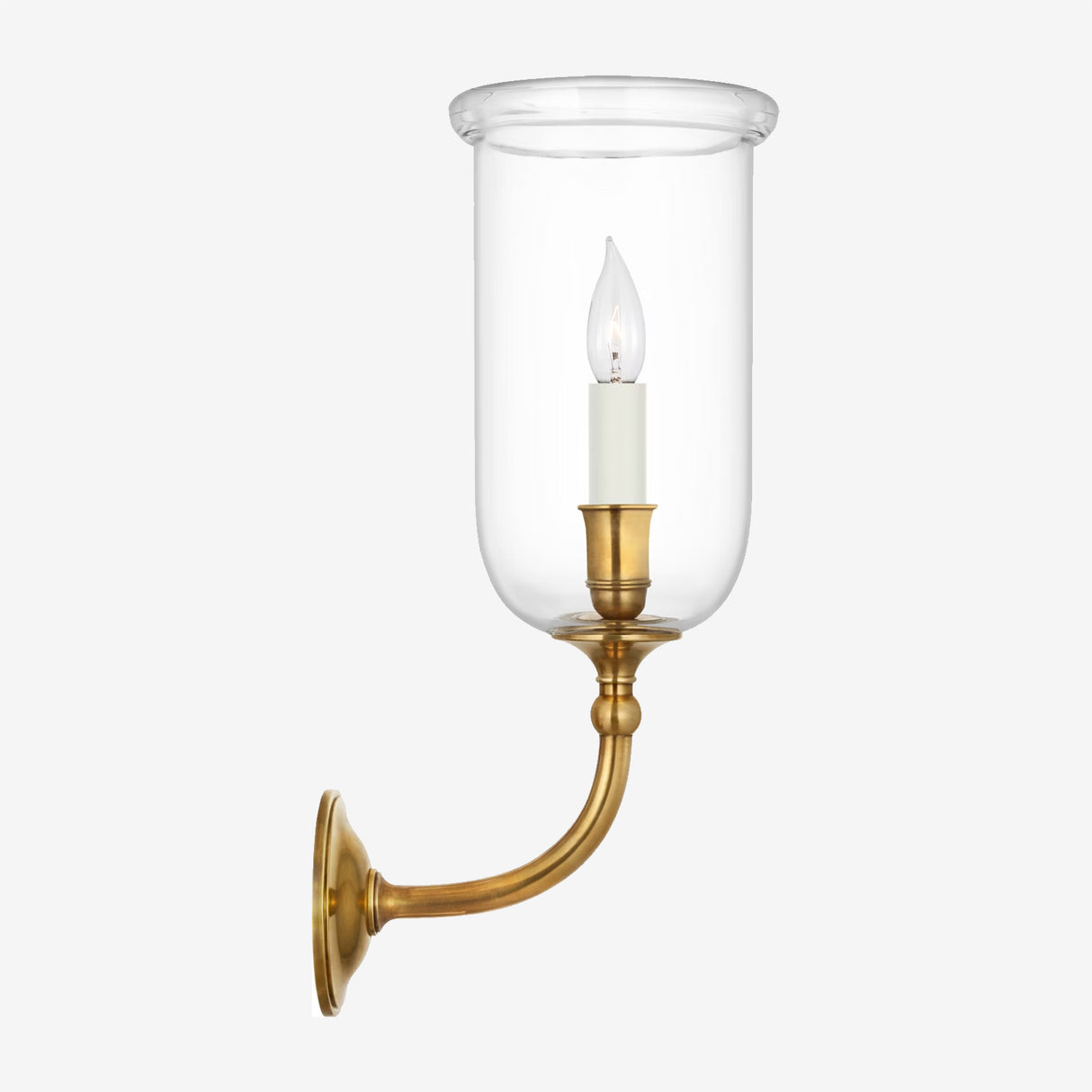 Embers Single Hurricane Sconce