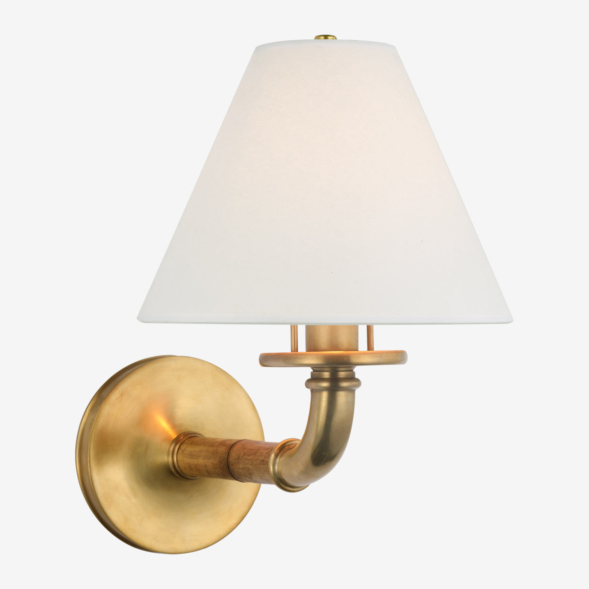 Dalfern Medium Single Sconce (Parchment Shade)