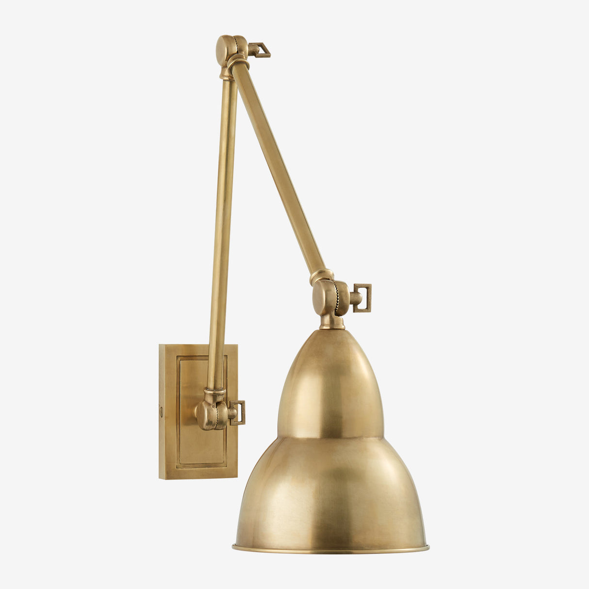 French Library Double Arm Wall Light