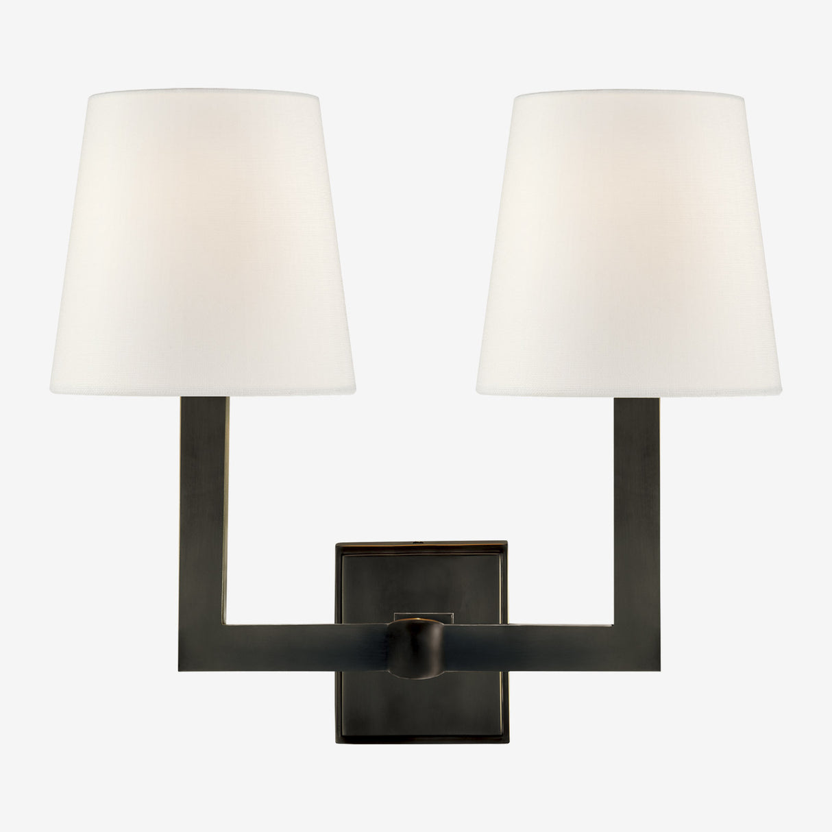 Square Tube Double Sconce