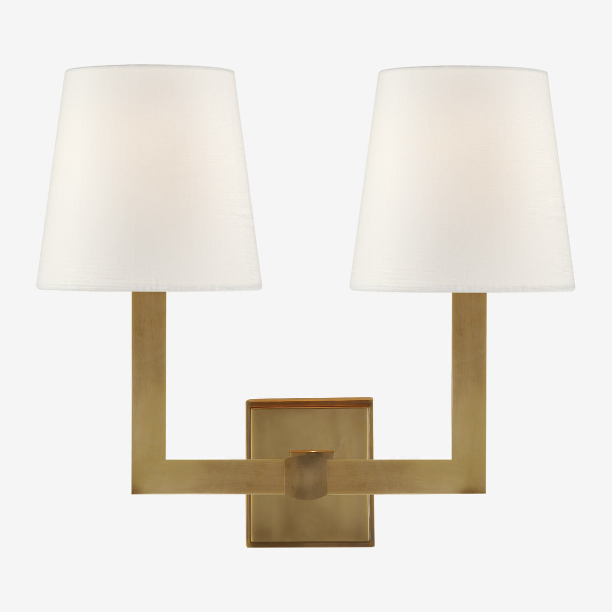 Square Tube Double Sconce