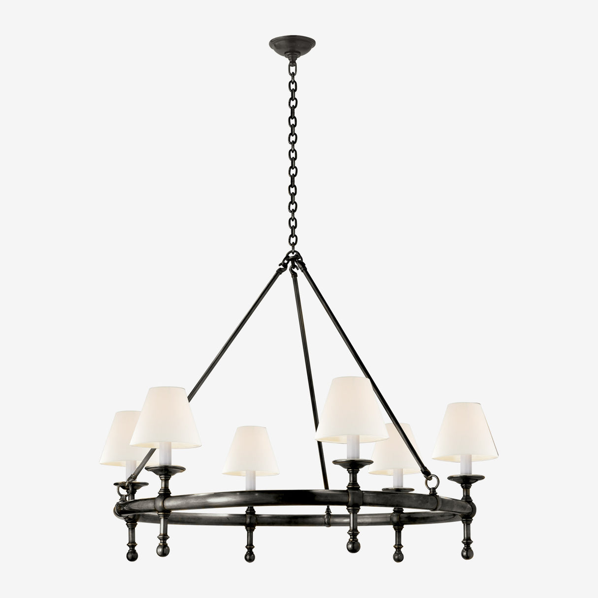 Classic Ring One-Tier Chandelier