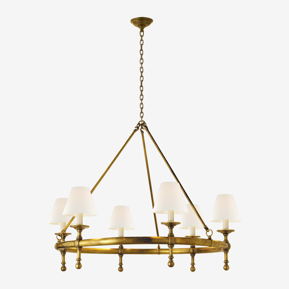 Classic Ring One-Tier Chandelier