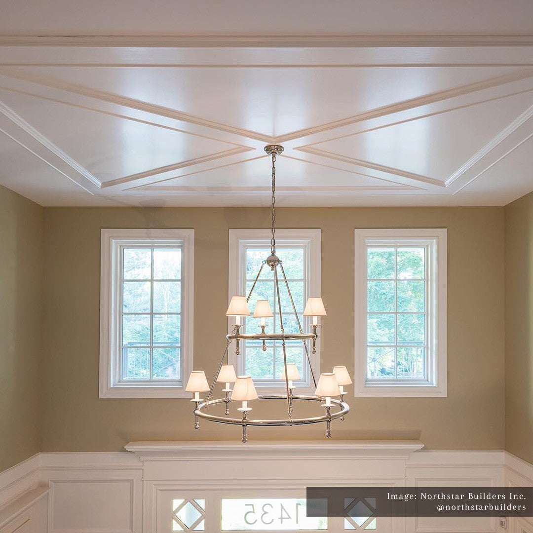 Classic Ring Two-Tier Chandelier