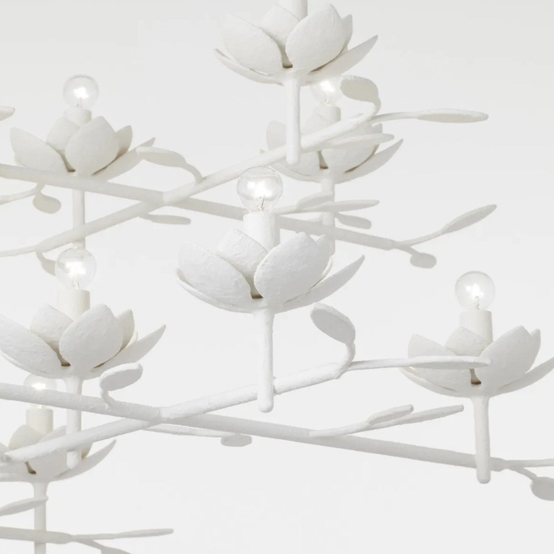 Clementine 53 Inch Tiered Chandelier