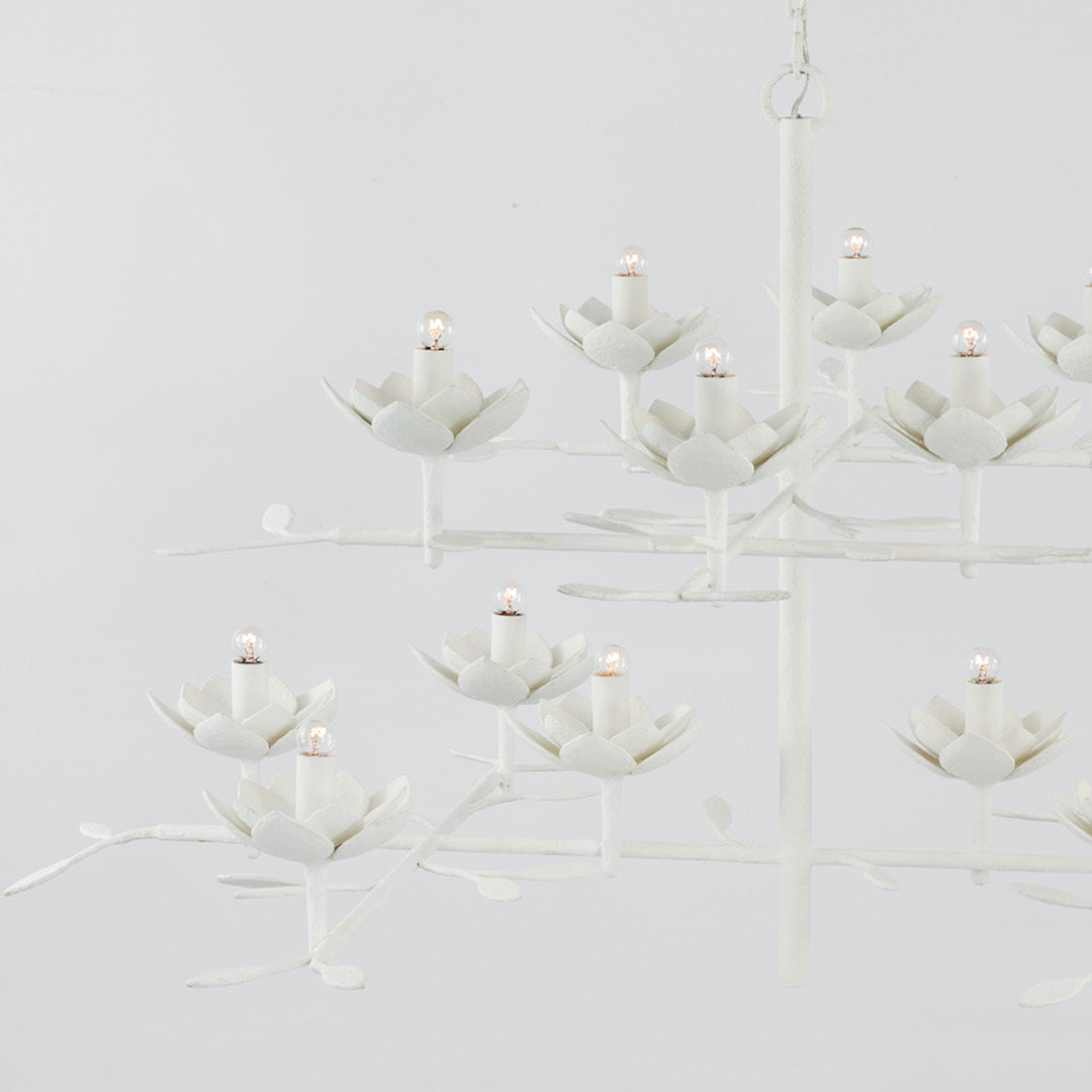 Clementine 53 Inch Tiered Chandelier