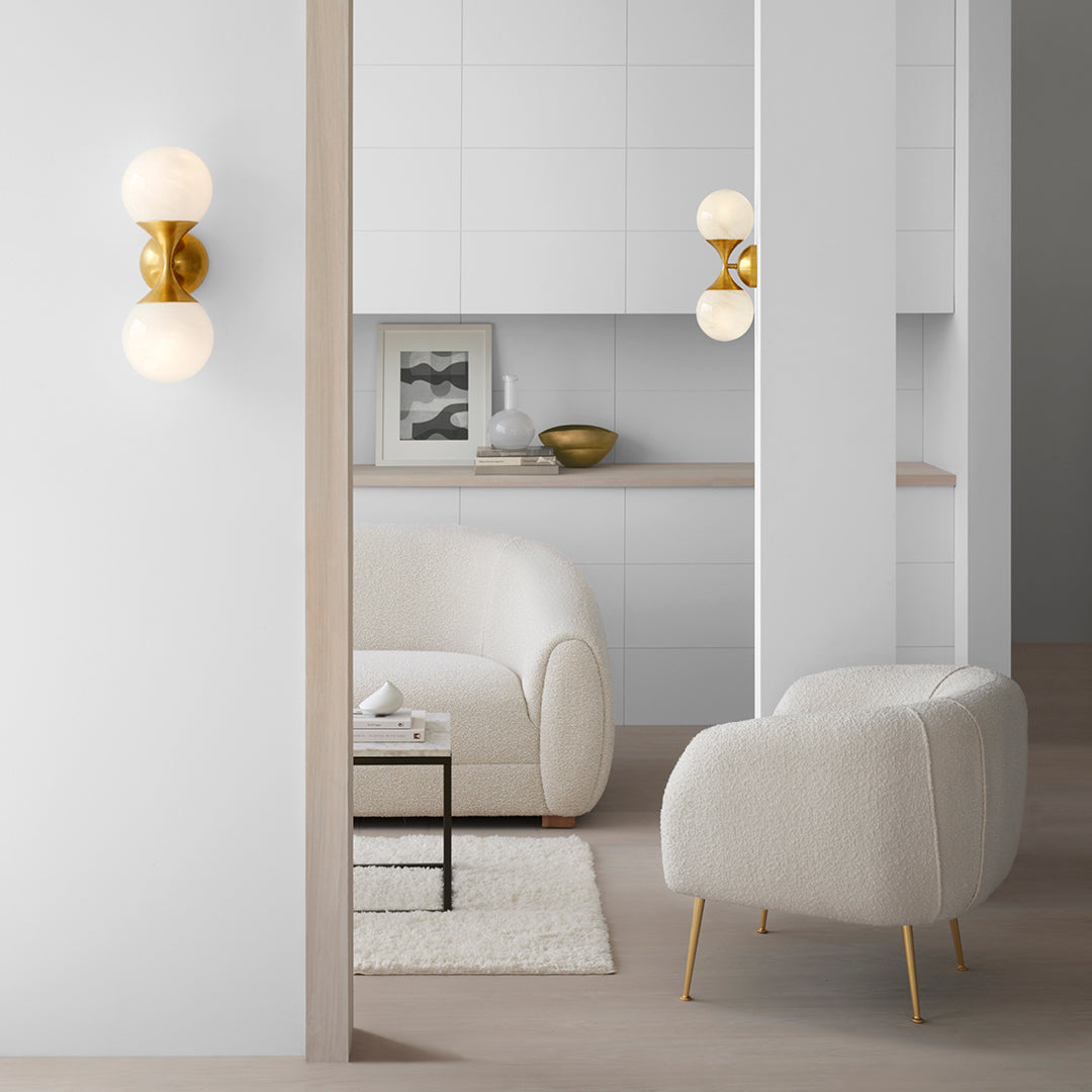 Cristol Small Double Sconce