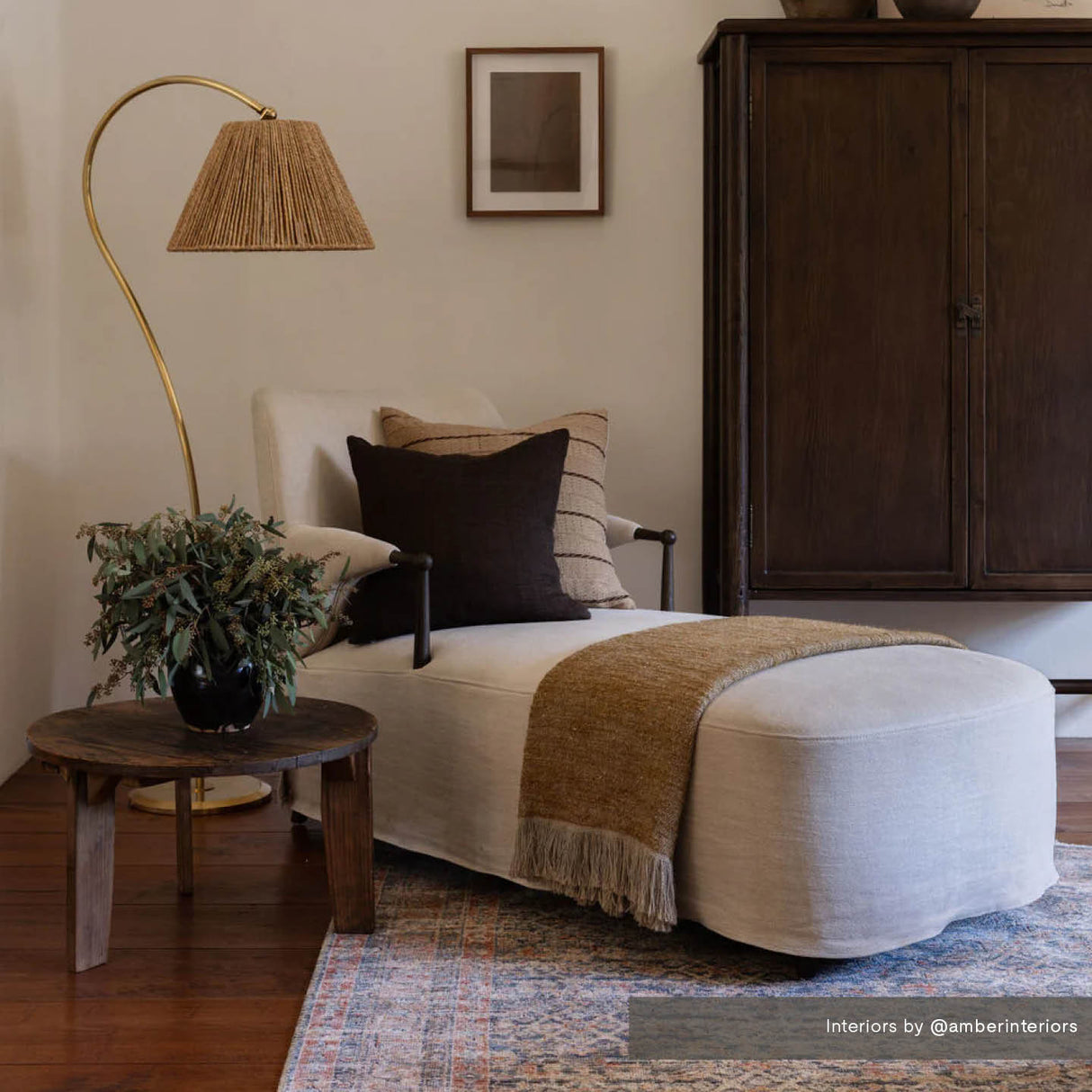 Dume Large Arched Floor Lamp