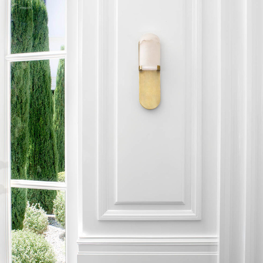Melange Medium Elongated Pill Sconce