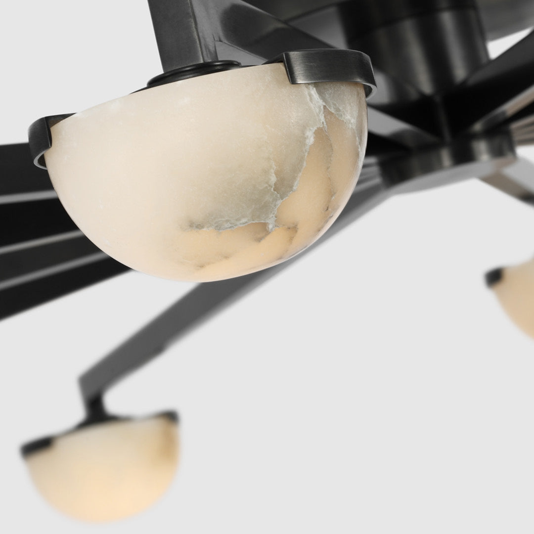 Pedra Grande Staggered Arm Flush Mount