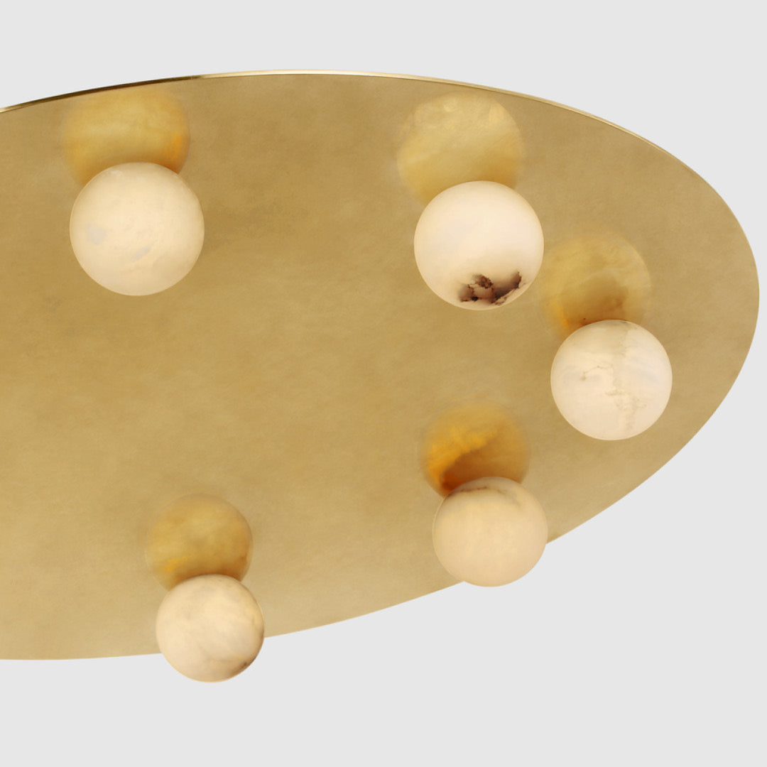 Pertica Eight Light Flush Mount