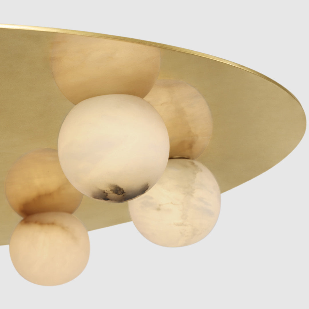 Pertica Eight Light Flush Mount