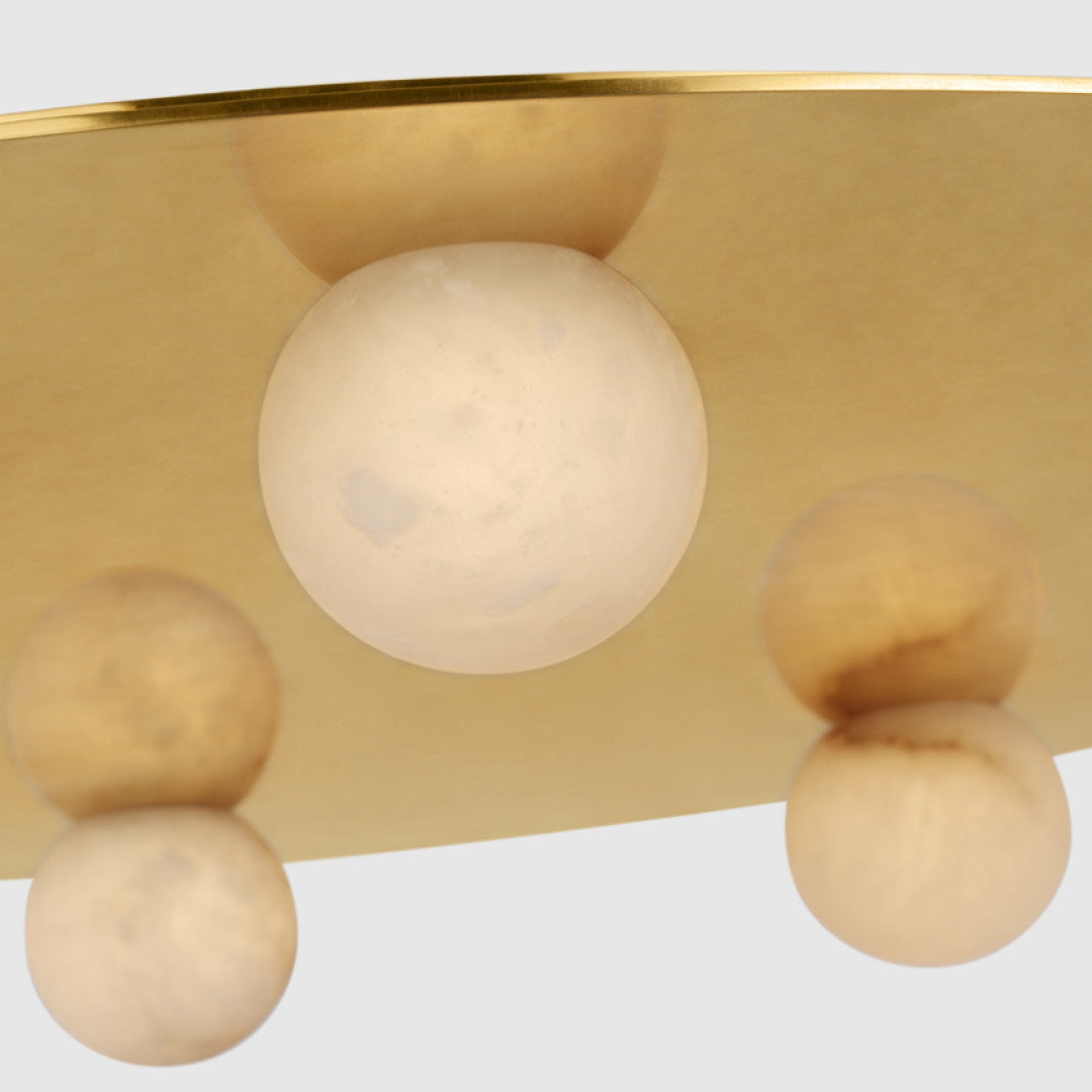 Pertica Eight Light Flush Mount