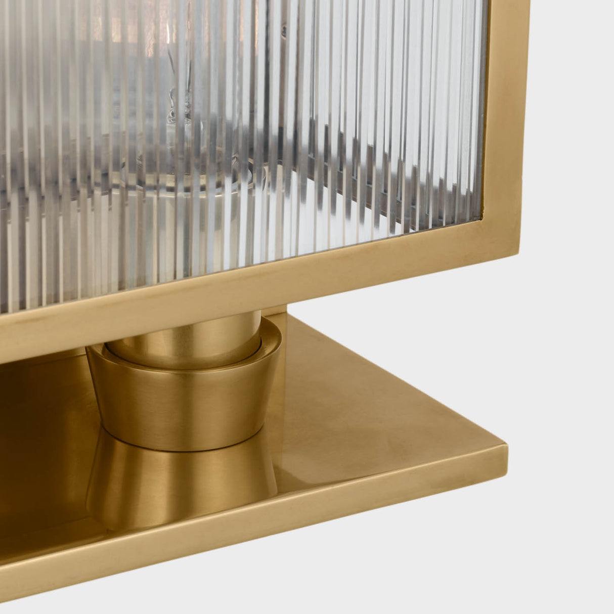 York Double Box Sconce