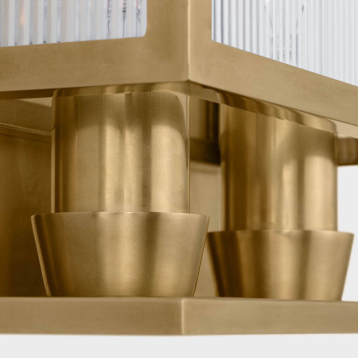 York Double Box Sconce