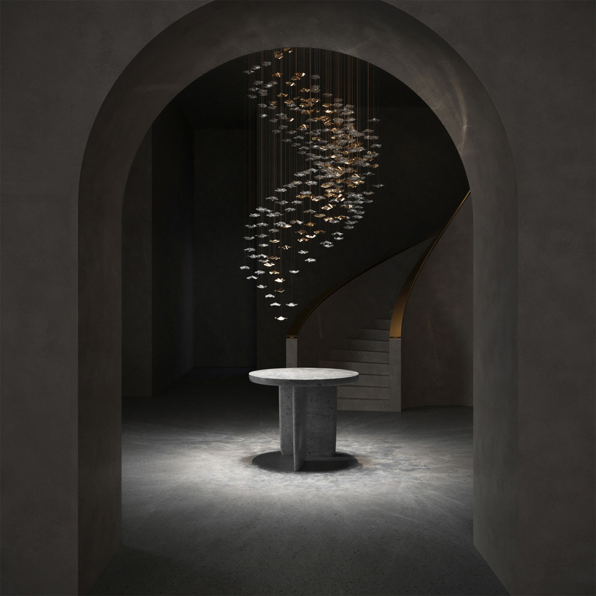 Sand & Sea · Cascading Wave (including downlights)