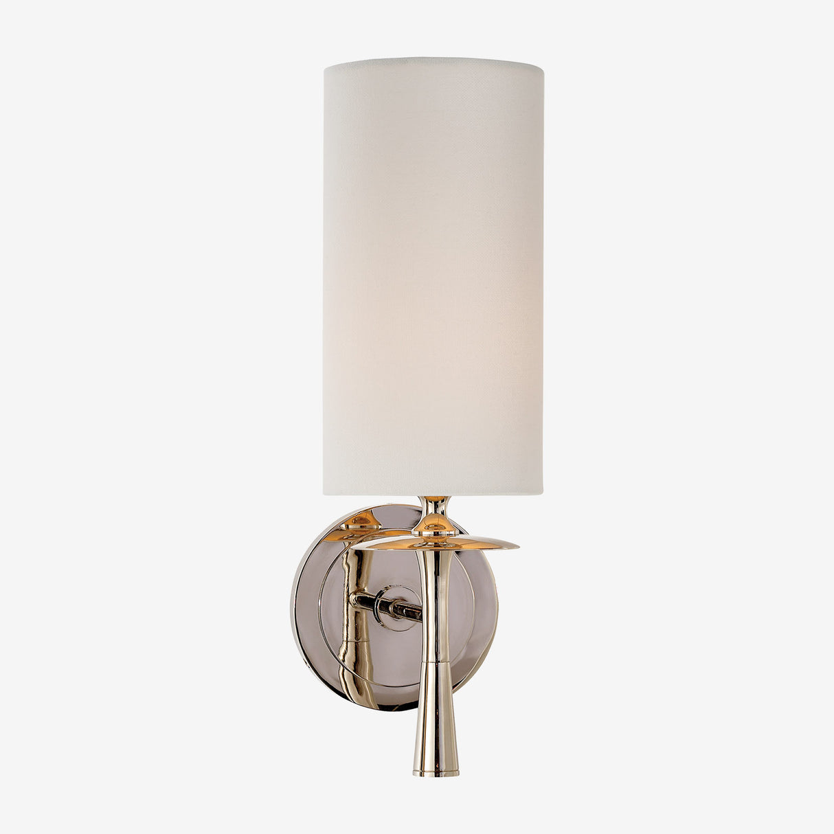 Drunmore Single Sconce with Linen Shade
