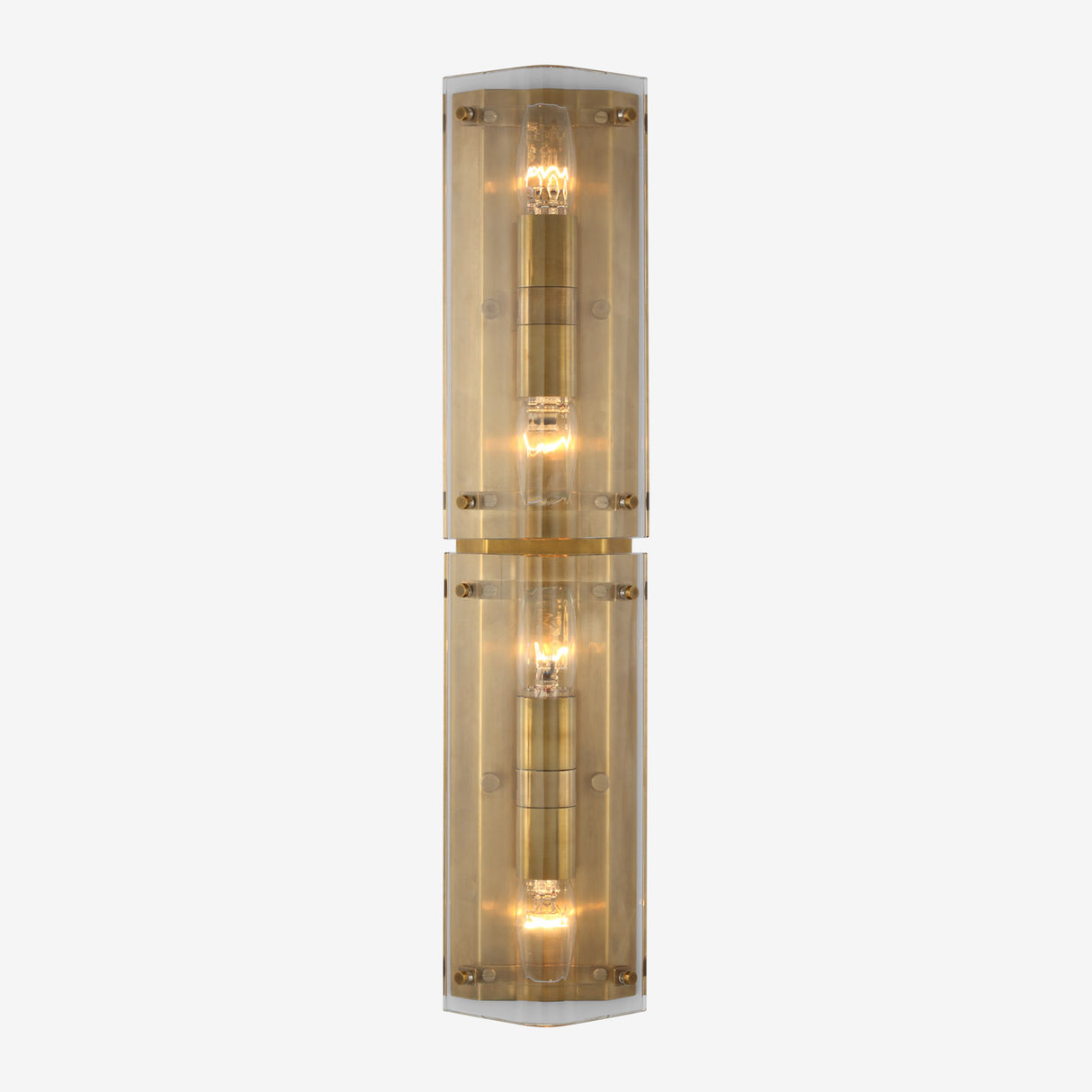 Clayton Large Sconce in Crystal