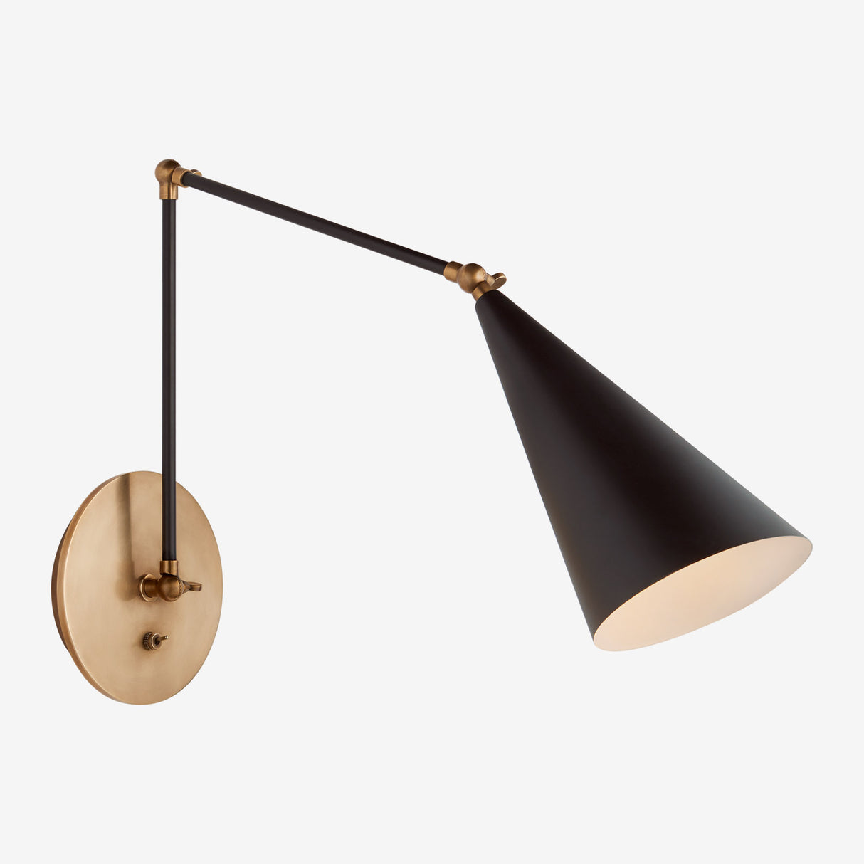 Clemente Double Arm Library Sconce