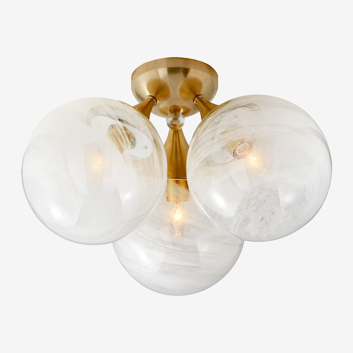 Cristol Large Triple Flush Mount