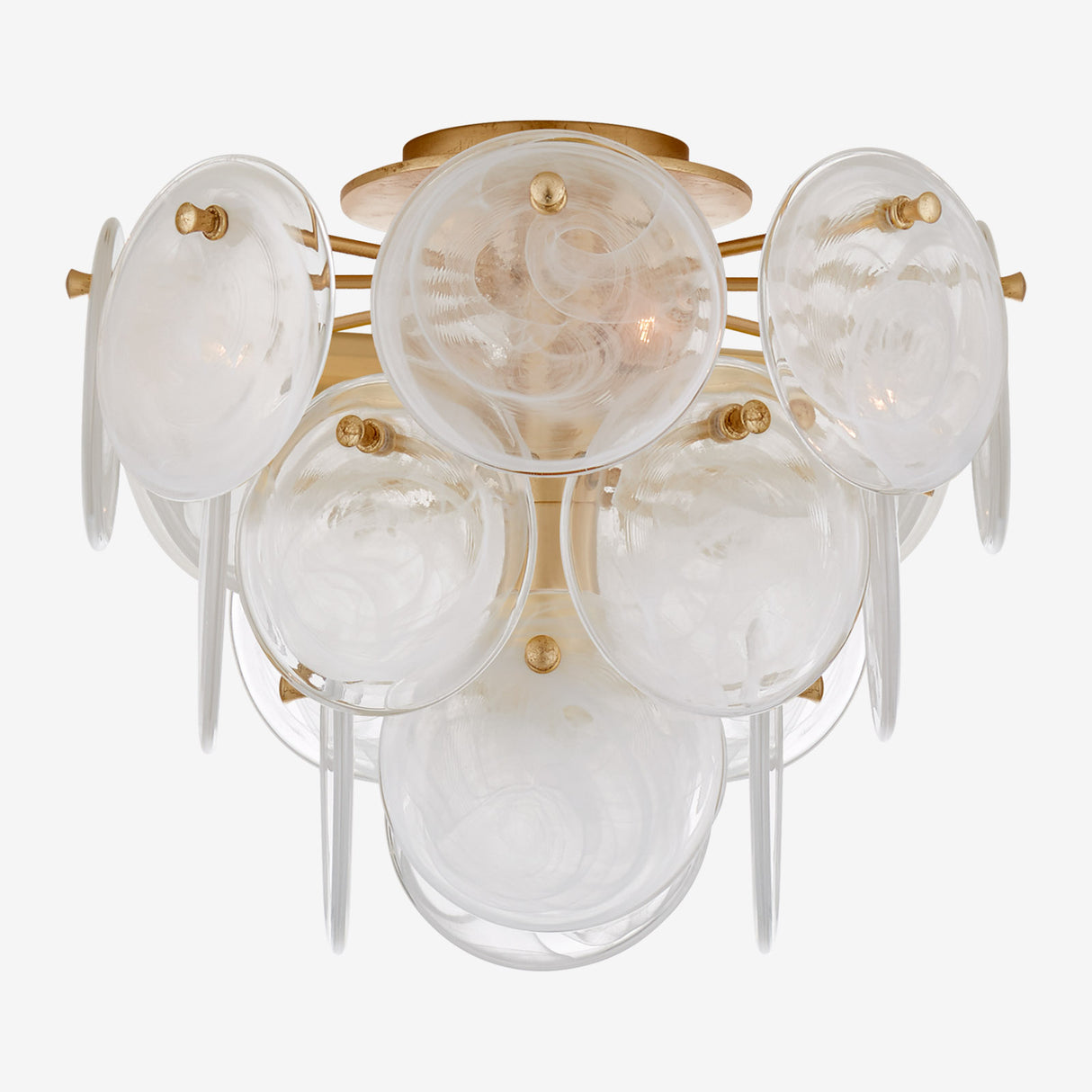 Loire Medium Tiered Flush Mount