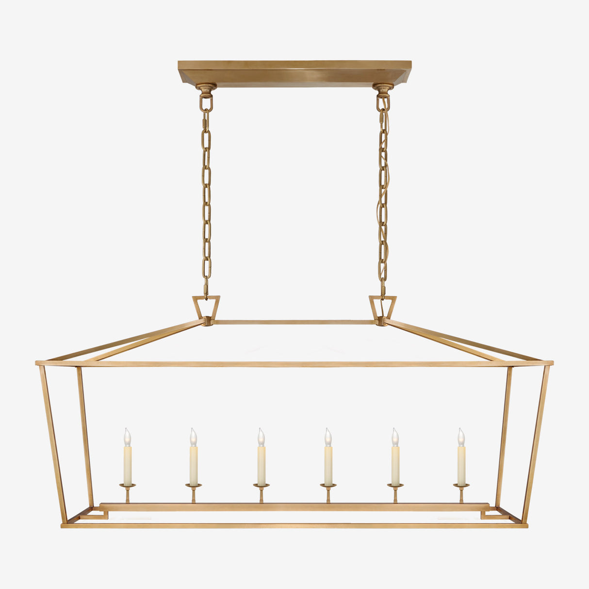 Darlana Large Linear Pendant (Solid Brass Finish)