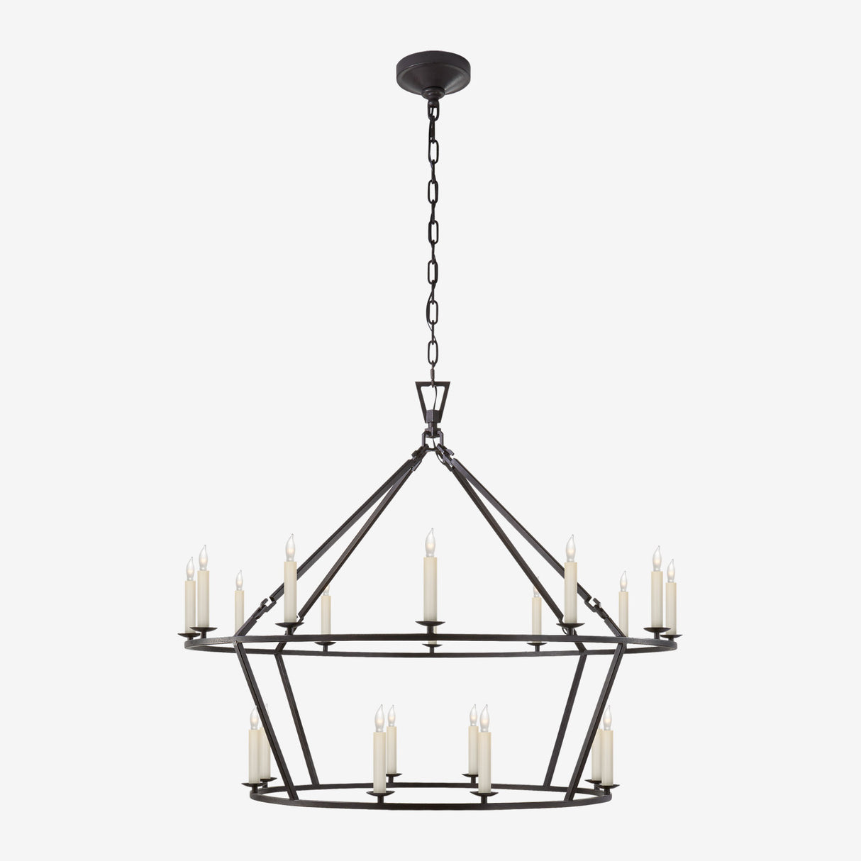 Darlana Large Two-Tier Chandelier *