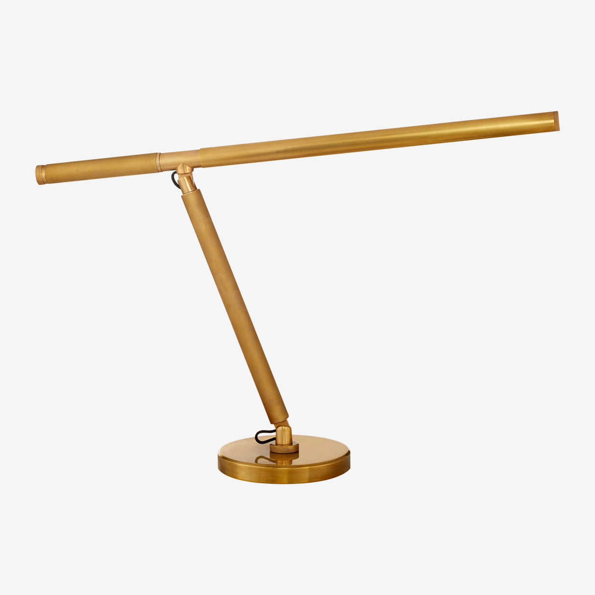 Barrett Knurled Boom Arm Desk Light