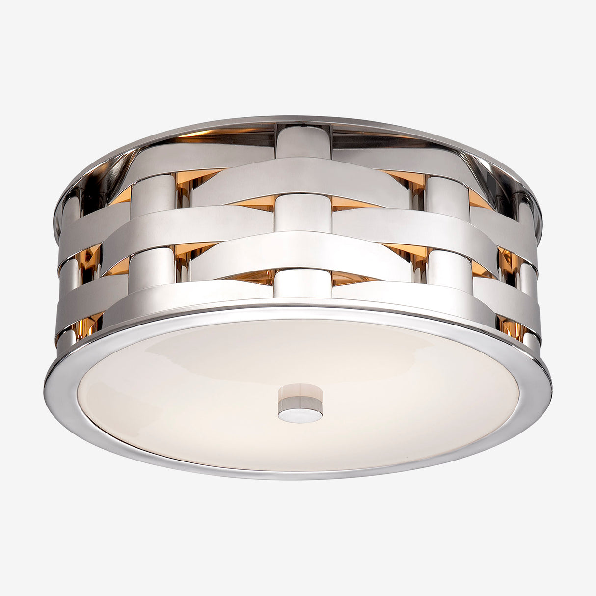 Ella Small Woven Flush Mount