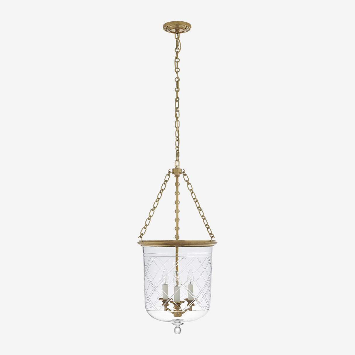 Cambridge Medium Smoke Bell Pendant