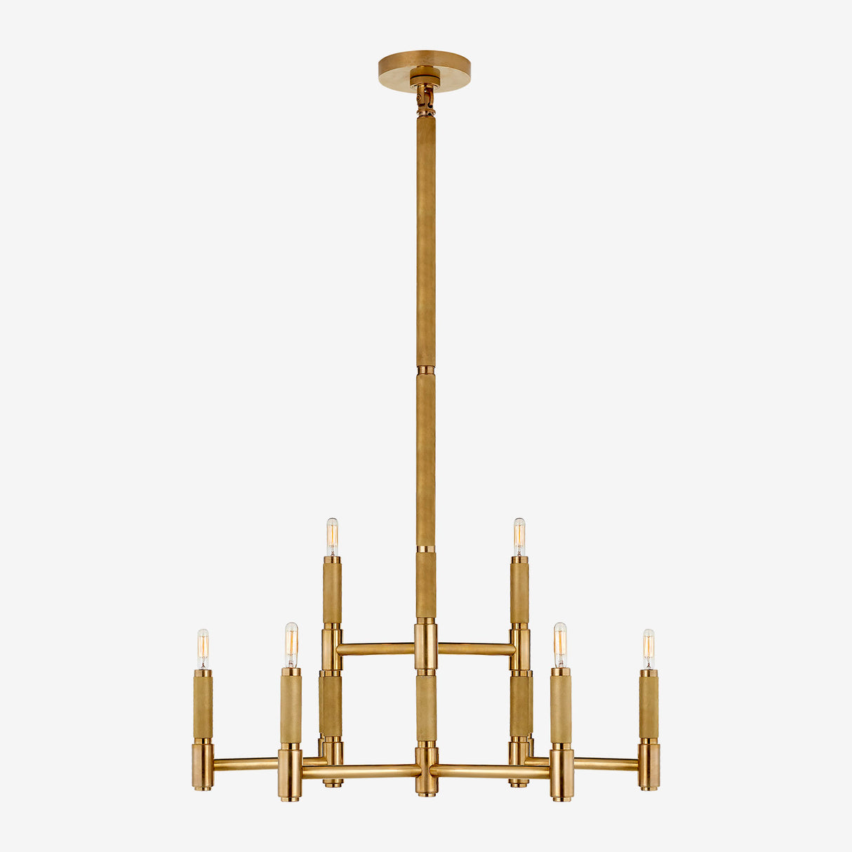 Barrett Medium Knurled Chandelier