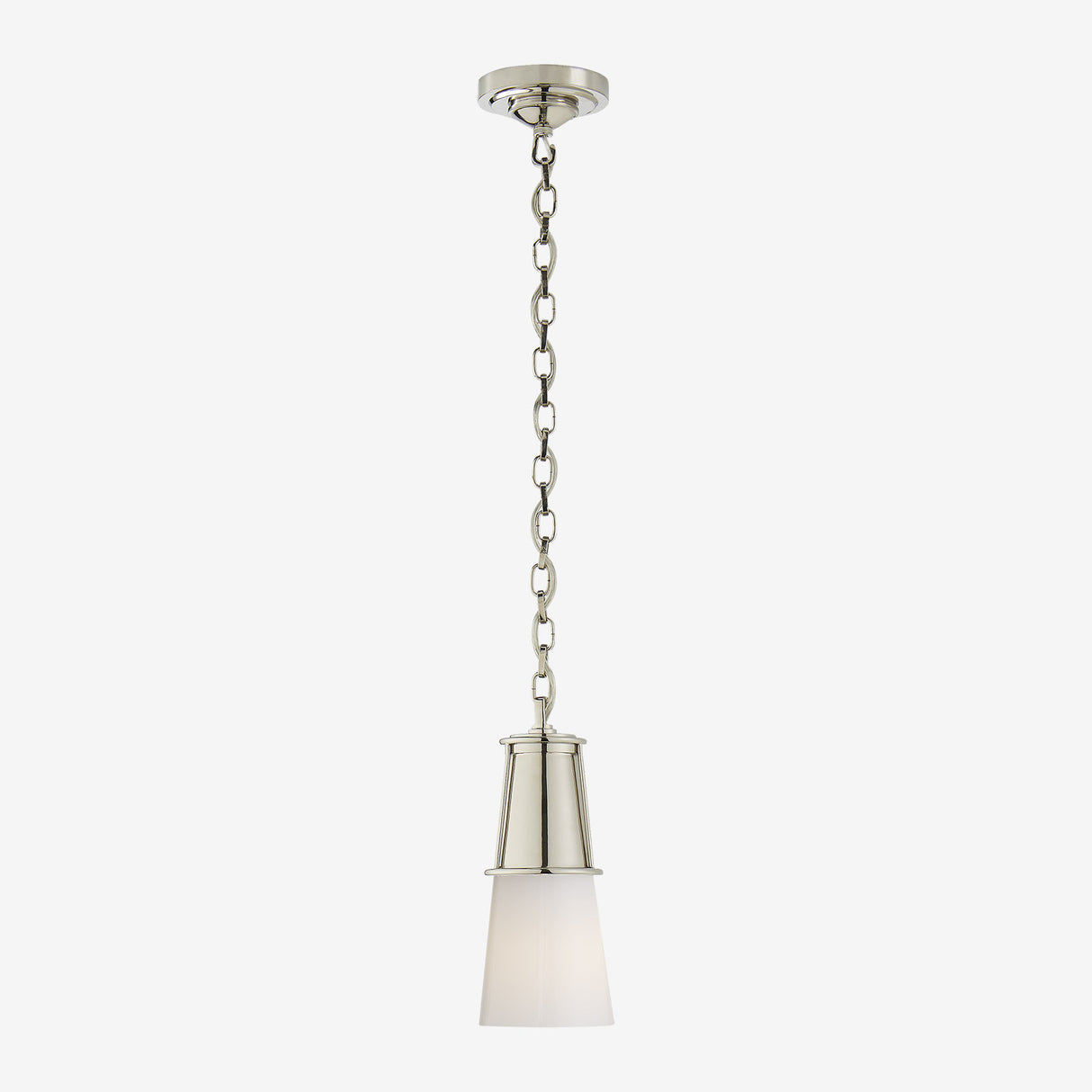 Robinson Pendant (White Glass)