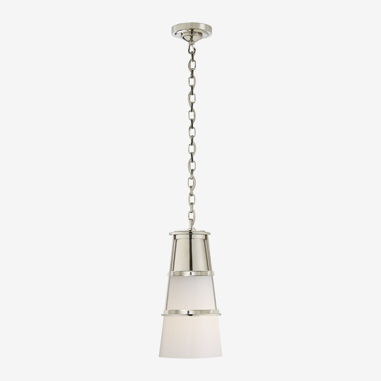 Robinson Pendant (White Glass)