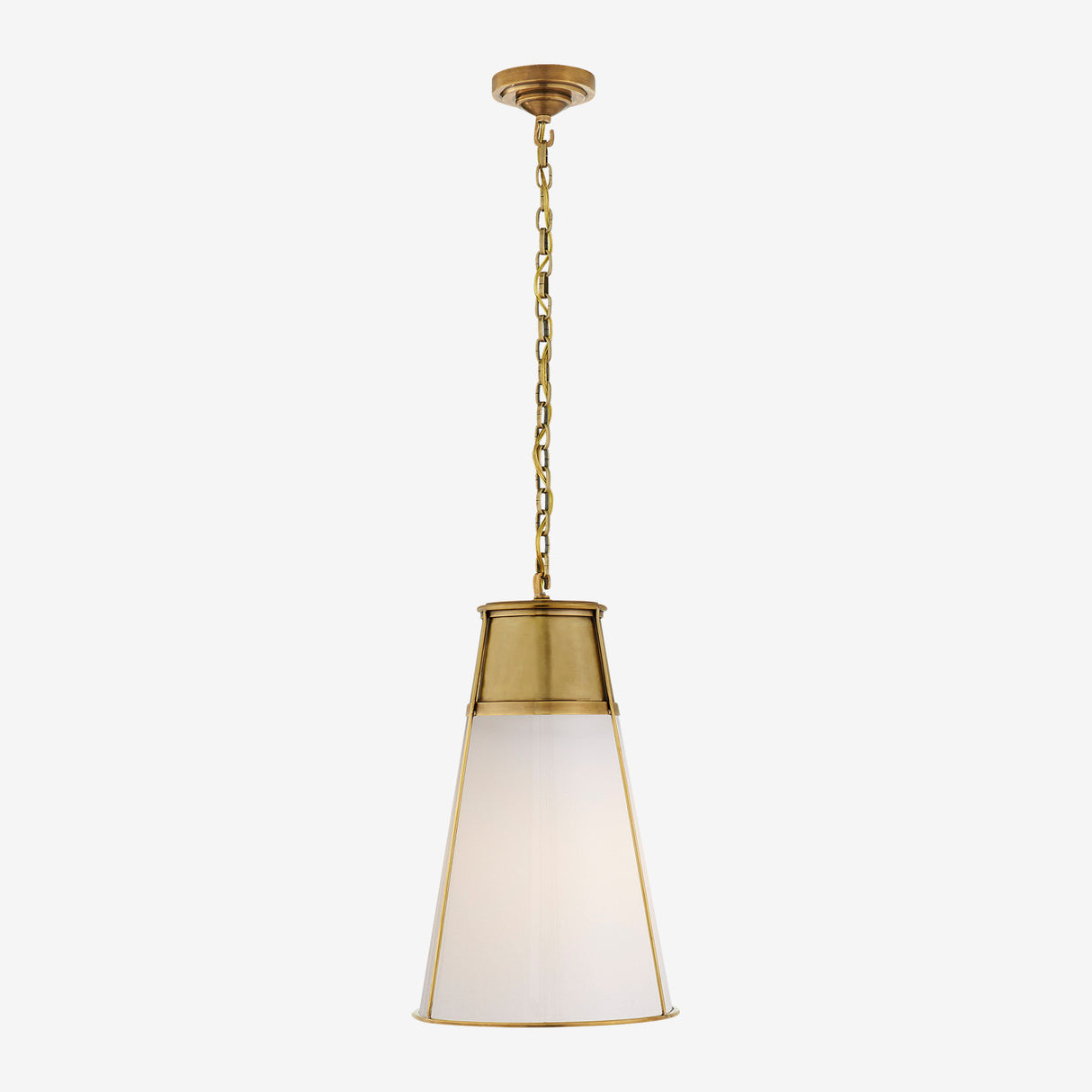 Robinson Pendant (White Glass)