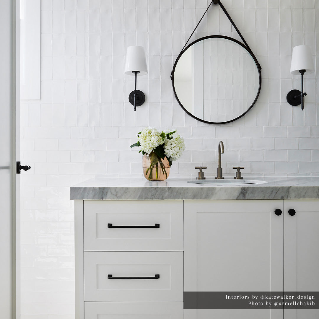 Bryant Sconce with White Glass Shade