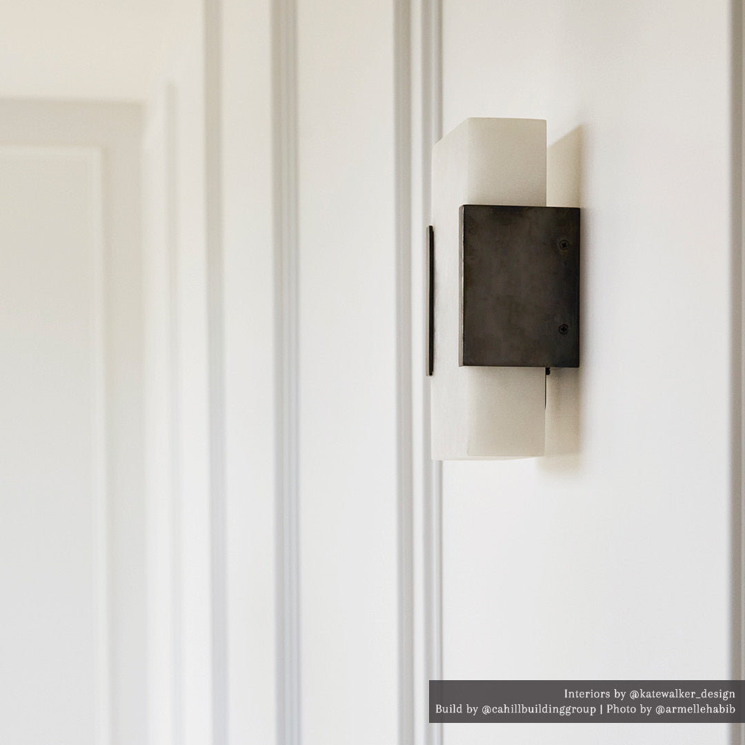 Covet Wide Clip Sconce