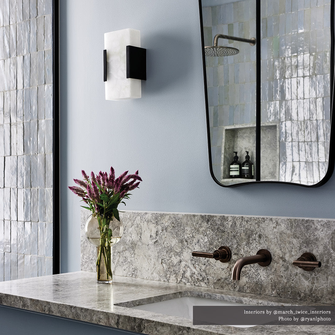 Covet Wide Clip Bath Sconce
