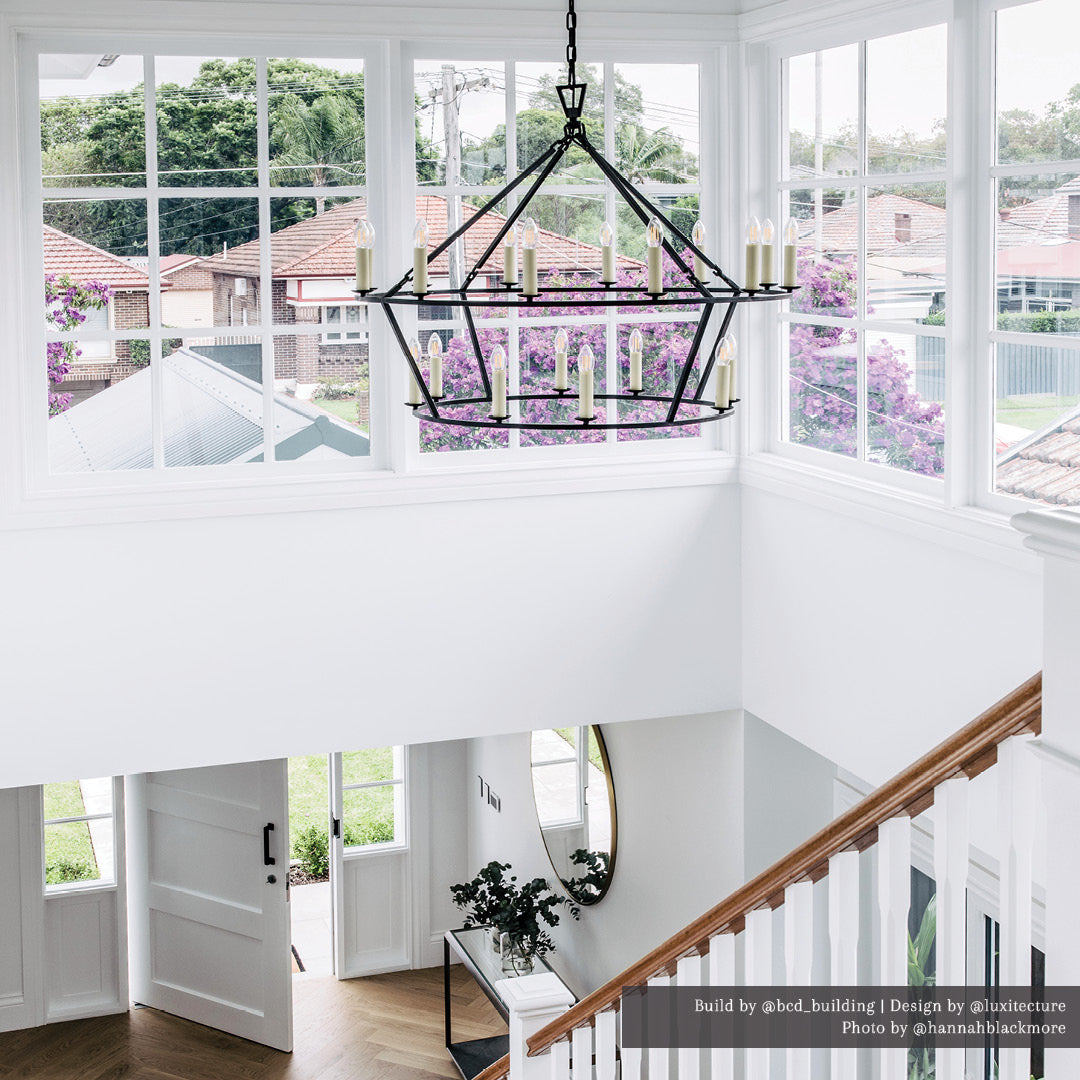 Darlana Large Two-Tier Chandelier *